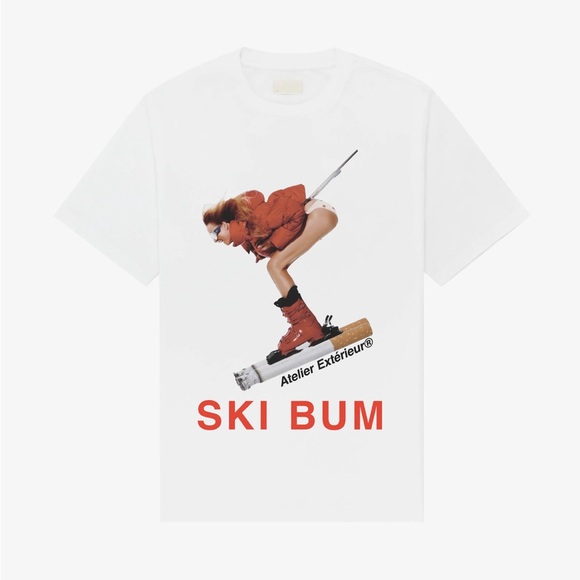 Atelier Extérieur Ski Bum Tee - Size XL - Picture 1 of 2